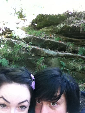 My Fairy Tale Picnic at a Waterfall. By China Barbie.