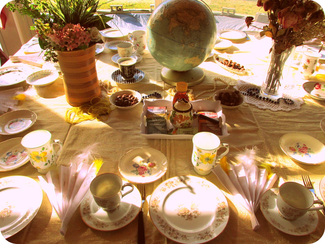 Victorian Tea Party Table Setting