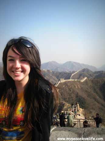 China Barbie on the Great Wall of China