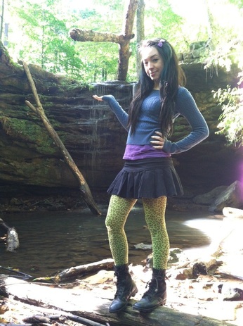 My Fairy Tale Picnic at a Waterfall Outfit. By China Barbie.
