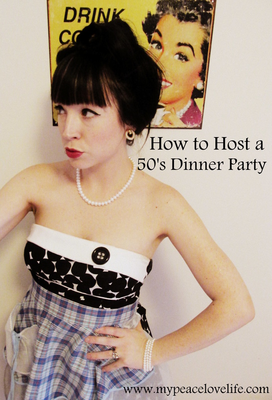 How to Host a 1950's Housewife Dinner Party