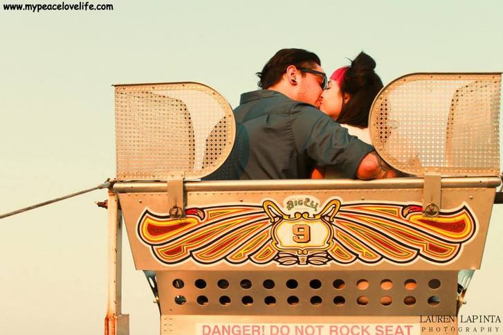 China Barbie's Vintage Carnival Engagement Pictures