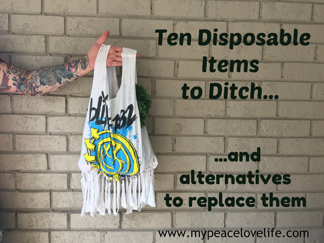 Ten Disposable Items to Ditch and alternatives to replace them